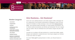 Desktop Screenshot of businessnetworkbethesda.com
